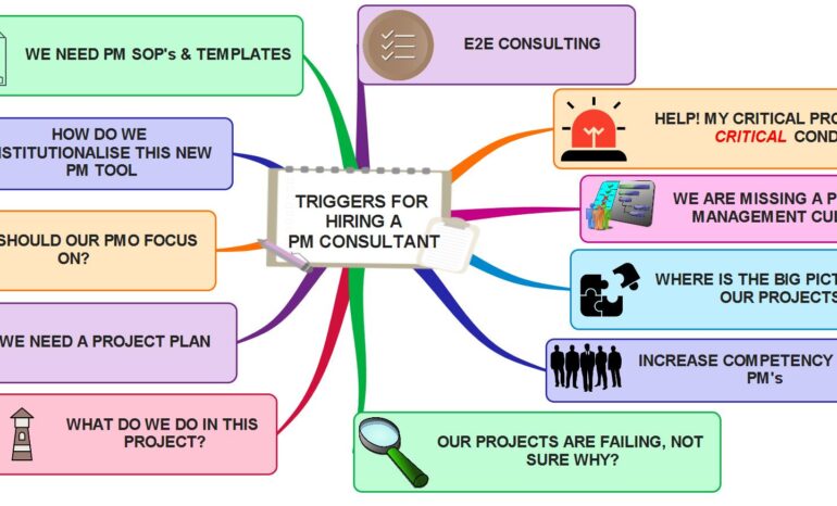 Triggers for hiring a Project Management Consultant
